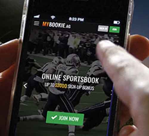 MyBookie mobile sports